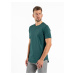 Pánské prodloužené tričko | óčko | Smaragd green