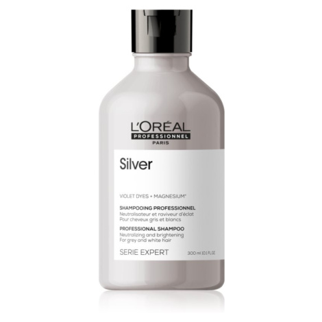 L’Oréal Professionnel Serie Expert Silver stříbrný šampon pro šedivé vlasy 300 ml