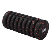 CRIVIT Fitness roller (černá/červená puntíkovaná)