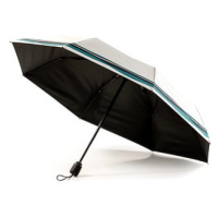 KRAGO Skládací deštník kompaktní bíle pruhovaný