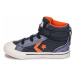 Converse PRO BLAZE STRAP LEATHER TWIST HI Modrá