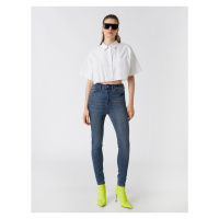 Koton Slim Fit Extra High Waisted Jeans - Taylor Jean