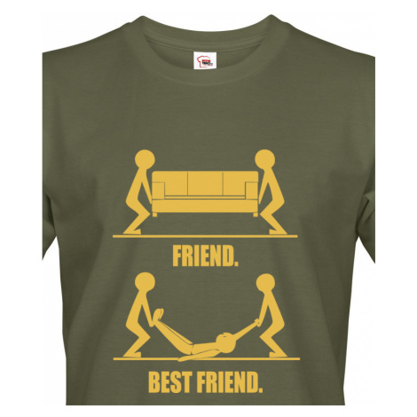 Triko s potiskem pro kamarády Best Friend ideální tričko na rozlučku BezvaTriko