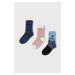 Dětské ponožky Mayoral 3-pack tmavomodrá barva