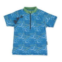 Sterntaler Plavecké tričko s krátkým rukávem Dino blue