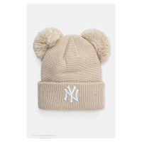 Čepice New Era NEW YORK YANKEES béžová barva, 60565265