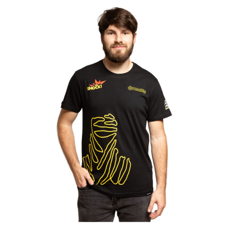 Meatfly pánské tričko Big Shock Dakar Black | Černá | 100% bavlna