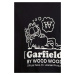 Bavlněné tričko Wood Wood X Garfield černá barva, s potiskem, 30045702.2222-BLACK