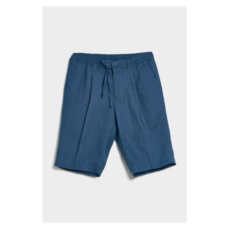 Šortky manuel ritz washed bermuda shorts modrá