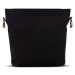 Bagind Kiara Misty - prostorná černá kabelka z canvasu s koženými detaily a dvěma popruhy