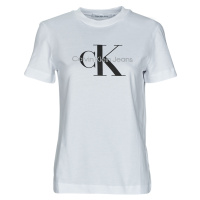 Calvin Klein Jeans CORE MONOGRAM REGULAR TEE Bílá