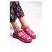 Riccon Ishvelian Women's Sandals0012750 Fuchsia