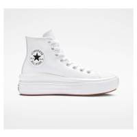 converse CHUCK TAYLOR ALL STAR MOVE PLATFORM FOUNDATIONAL LEATHER Dámské boty EU A04295C