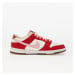 Tenisky Nike W Dunk Low Premium Sport Red/ Sheen-Sail-Medium Brown