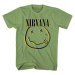 Nirvana Tričko Inverse Smiley Green