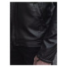 Černá pánská koženková bunda TX4080
