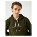 Koton Fleece Embroidered Hoodie Sweatshirt