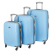 Cestovní kufr Jelly SADA, světle modrá