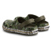 Coqui Lindo Dětské sandály 6423 Army green camo