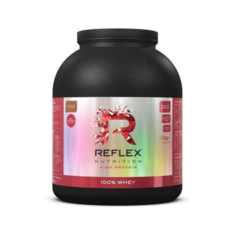 Reflex 100% Whey Protein 2000g, čokoláda Reflex Nutrition