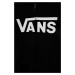 Dětská mikina Vans VANS CLASSIC FZ černá barva, s kapucí, s potiskem