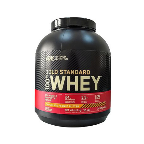 Optimum Nutrition Protein 100% Whey Gold Standard 2267 g, arašídové Máslo