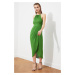 Trendyol Green Puckered Dress