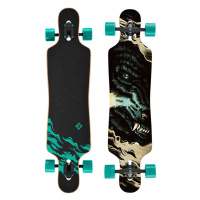 Street Surfing Wolf - artist series longboard