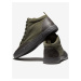 Černo-zelené pánské sneakers boty Ombre Clothing T377