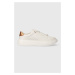 Kožené sneakers boty BOSS Amber bílá barva, 50513433