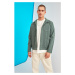 Trendyol Green Men's Multi-Pocket Jacket