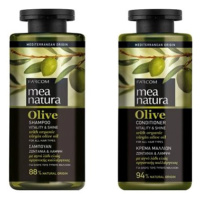 Farcom Mea Natura Olivový Šampon Vitalita a Lesk 300 ml + Olivový Kondicionér 300 ml