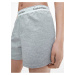 Světle šedé dámské kraťasy na spaní Calvin Klein Underwear