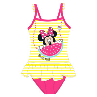 Minnie Mouse - licence Dívčí plavky - Minnie Mouse 5244B541, žlutá Barva: Žlutá