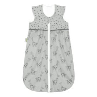 ODENWÄLDER Jersey spací pytel Anni light happy giraffe urban grey
