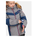 Modro-šedá holčičí lyžařská bunda Kilpi Alisia