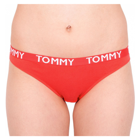 Dámské kalhotky Tommy Hilfiger červené (UW0UW00720 615)