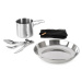 GSI GLACIER STAINLESS 1 PERSON SET Kempingové nádobí, stříbrná, velikost