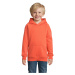 SOĽS Stellar Kids Dětská mikina s kapucí SL03576 Burnt orange