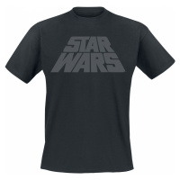 Star Wars Logo Tričko černá