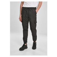 Cargo Nylon Track Pants černé