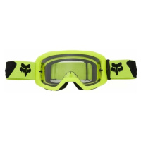 FOX Main Core Goggles Fluorescent Yellow Moto brýle