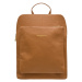 Dámský kožený batoh jednoduchý - coyo
