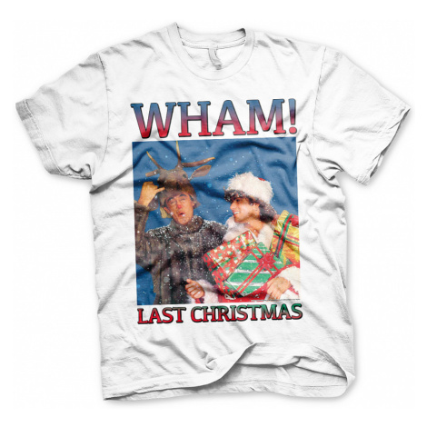 Wham! tričko, Last Christmas White, pánské