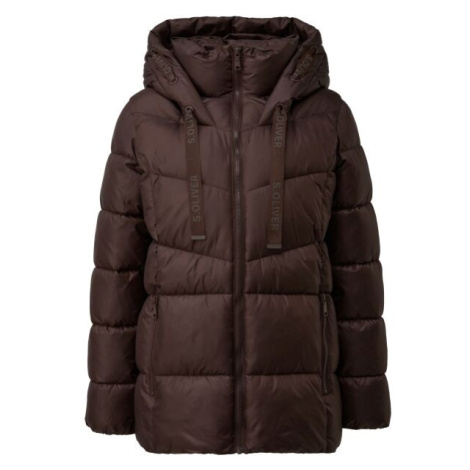 s.Oliver OUTDOOR JACKET Dámská zimní bunda, hnědá, velikost