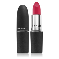 MAC Cosmetics Powder Kiss Lipstick matná rtěnka odstín Shocking Revelation 3 g