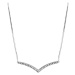 Pandora Stříbrný náhrdelník s kamínky 397802CZ-45