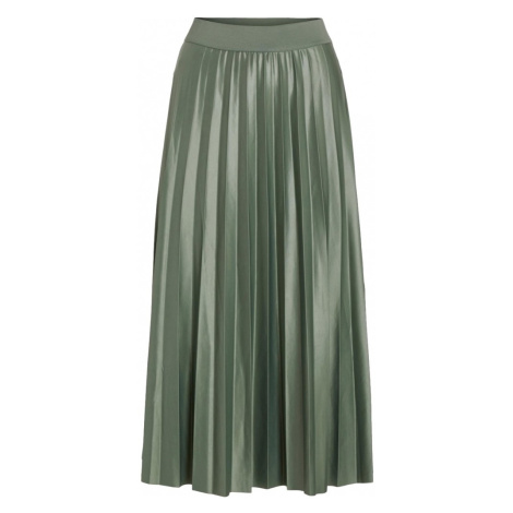 Vila Skirt Nitban - Laurel Wreath Zelená