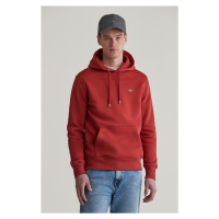 MIKINA GANT REG SHIELD HOODIE IRON RED