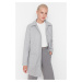 Trendyol Coat - Gray - Basic